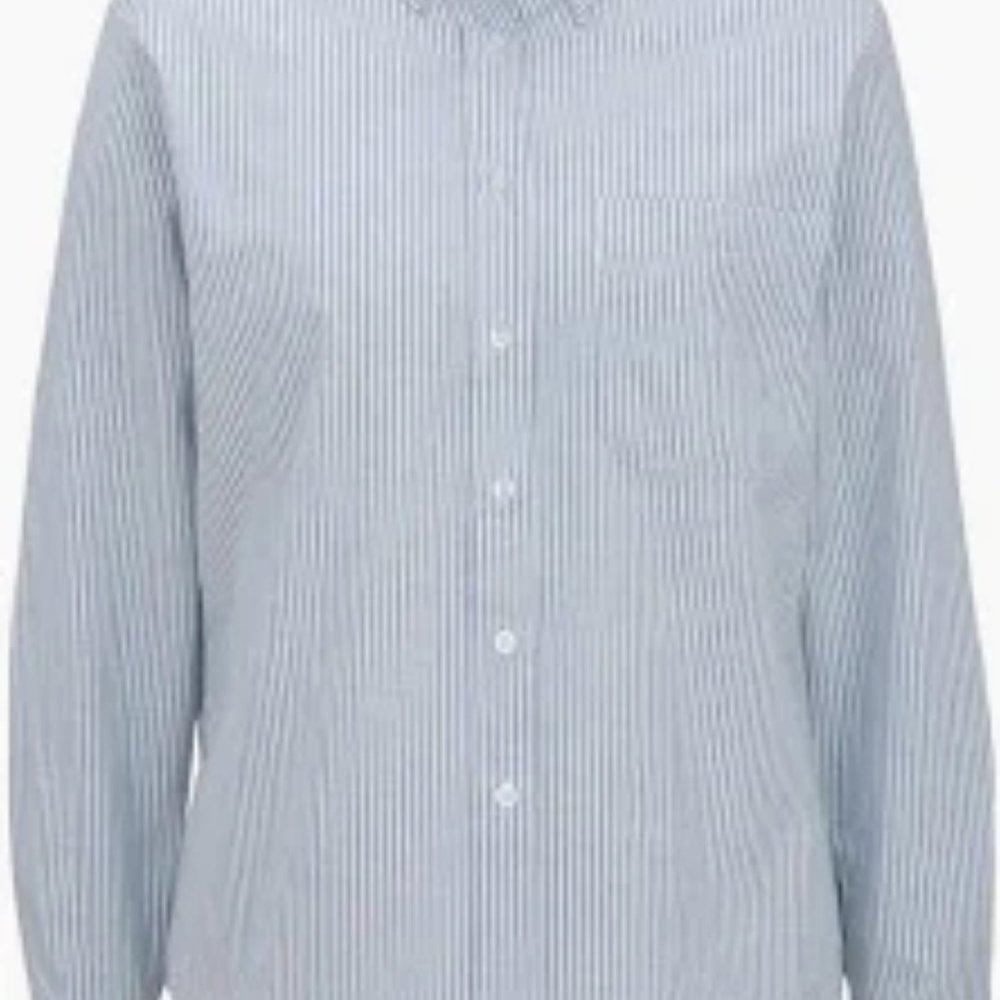 GENUMARK STRIPED OFFICE SHIRT